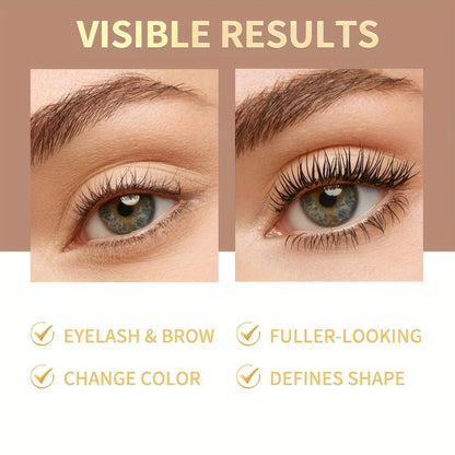 Lash Lift Kit & Brow Lamination Tint Set, 2-in-1 Eyelash Perm & Eyebrow Lamination with Black Brown Tint Dye