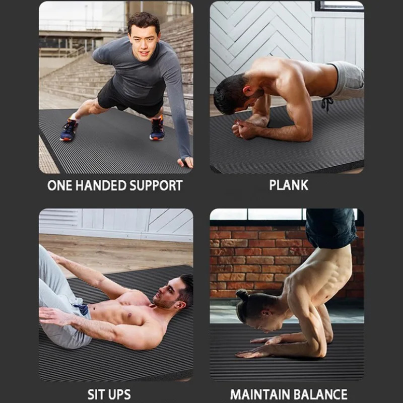 Extra Thick Yoga Mat 20mm – Extra Long 79 x 35 Inch Non-Slip Exercise Mat for Men, High-Density Cushioning for Pilates, Fitness