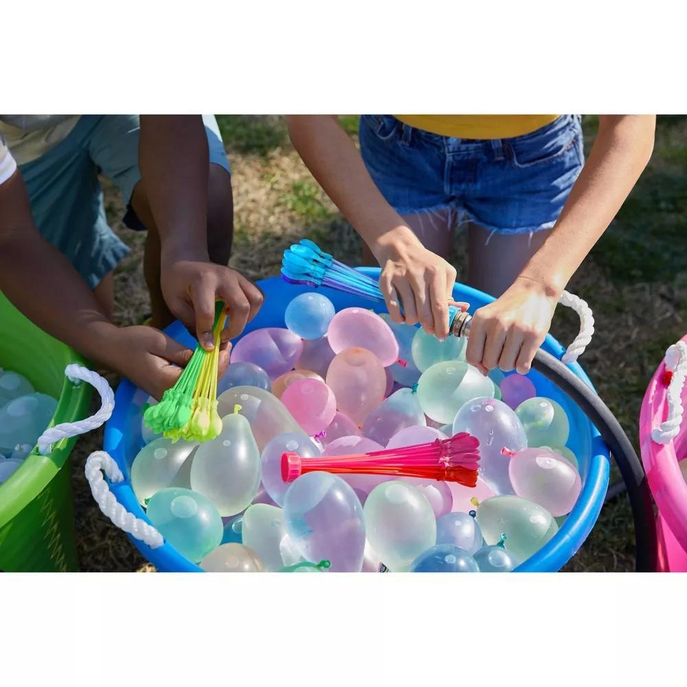Rapid-Fill Self-Sealing Water Balloons 105+ 205+ Bulk Pack Outdoor Summer Fun Kids Adults for Entryways, Bedrooms and Living Spaces