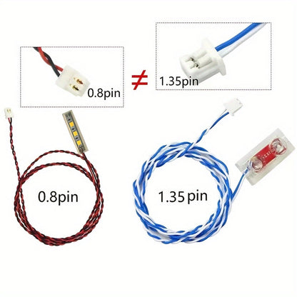 USB Cable for Building Block LED Lighting Kit 30cm & 50cm, DIY Brick Light Power Cable Compatible with LEGO & Standard Building Sets