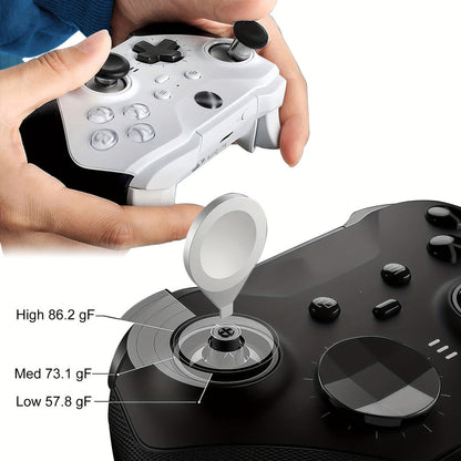 Xbox Elite Controller Series 2 Accessories 13-in-1 Replacement Kit – Paddles Thumbsticks Analog Sticks 2 D-Pads Repair Tool Stainless Steel