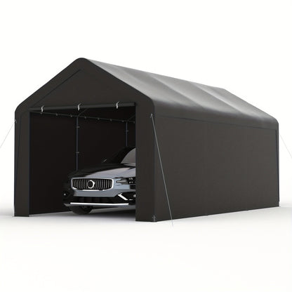 Carport Canopy 10x20 Portable Garage UV Protection for Garden, Patio and Yard Use, with the Listed Configuration