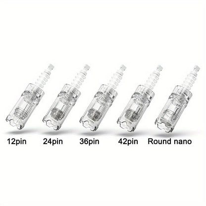 Microneedling Pen Cartridges 10-Pack 36-Pin 0.25mm Replacement Needle Tips for Dr Pen A10 for Bath Time, Home Spa and Personal Care
