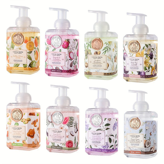 Foaming Hand Soap with Coconut Oil 500ml Ethically Made – Moisturizing Foam Hand Wash 7 Fresh Scents for Bathroom Kitchen All Skin Types