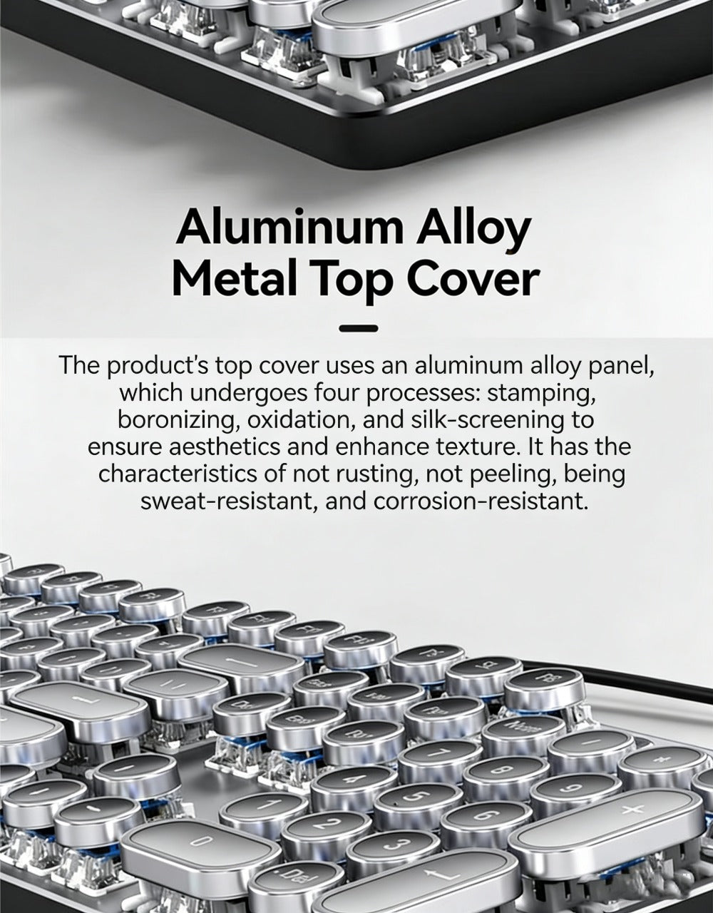 Hot-Swappable Mechanical Keyboard and Mouse Combo 34 Lighting Effects True Mechanical Blue for an Everyday Personal Care Routine