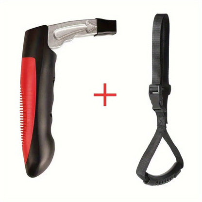 Car Door Grab Bar – Portable Vehicle Support Handle for Seniors & Handicapped, Sit-to-Stand Assist, Auto Cane Grab Bar Supports Up to 450