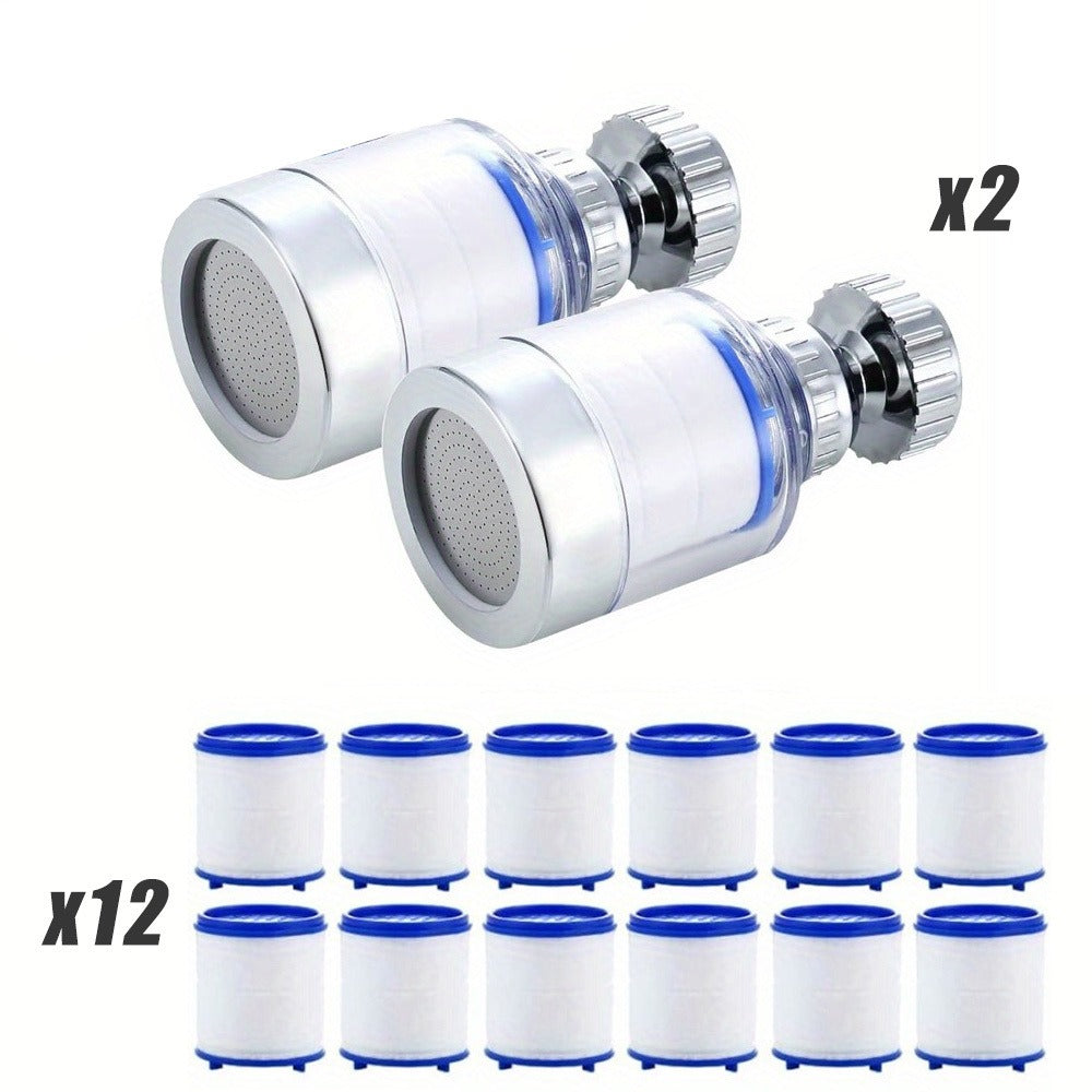 Faucet Aerator 360° Rotating Sink Filter – Universal Pressurized Spray Head for Kitchen & Bathroom, Adjustable Water Flow, Easy Install