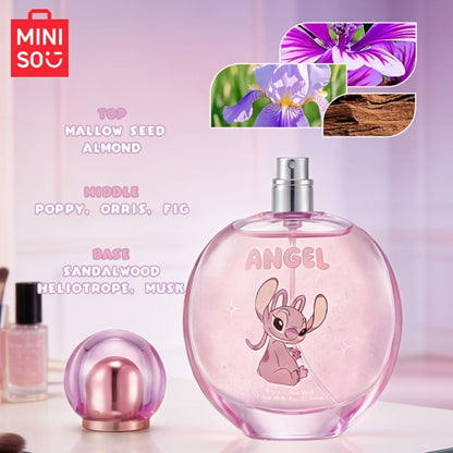 Couple Perfume Set Disney Stitch & Angel, Fresh Floral Natural Extract Fragrance, Stitch, Angie & Sample Styles