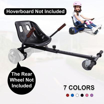 Hoverboard Go Kart Seat Attachment Buggy Conversion Kit 6.5-10 Inch with the Listed Color, Size or Set Options for Everyday Use
