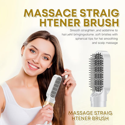Air Wrap Hair Dryer Brush Set 5-in-1 Ionic Styler, Blow Dryer, Straightening Brush & Dual Air Curler (Clockwise & Counterclockwise)