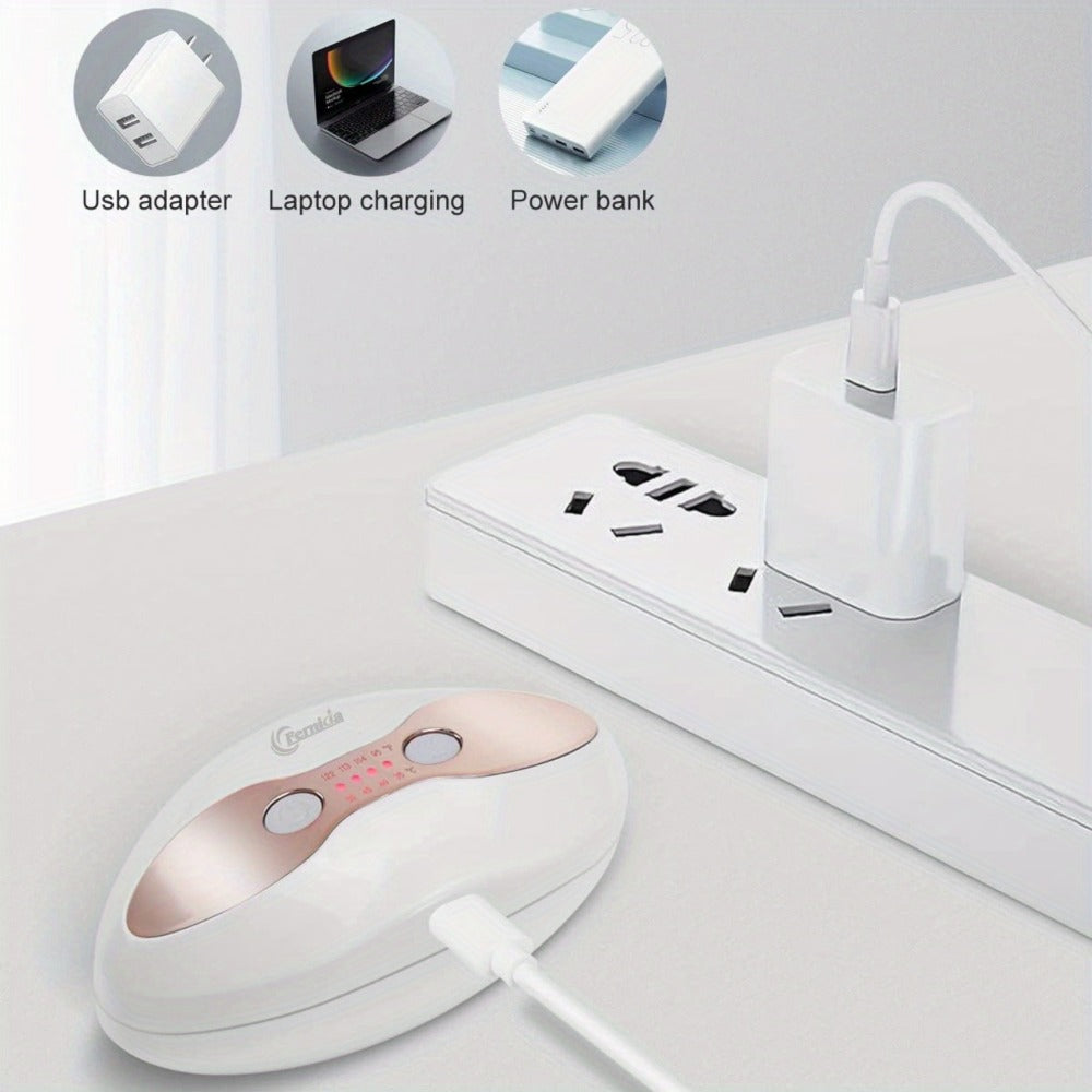 Lip Plumper Device for Women, Electric Lip Shaper & Trainer with 4 Adjustable Heating Temperatures for Fuller