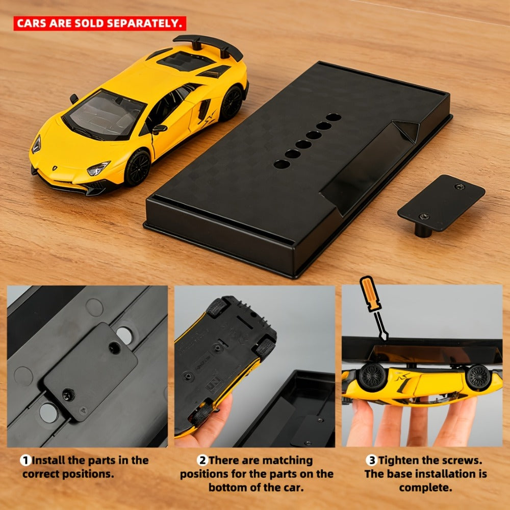 RMZ 1:36 Scale Pontiac Firebird Die-Cast Toy Car with Openable Doors & Pull-Back Action, Zinc Alloy Car Model with Display Base