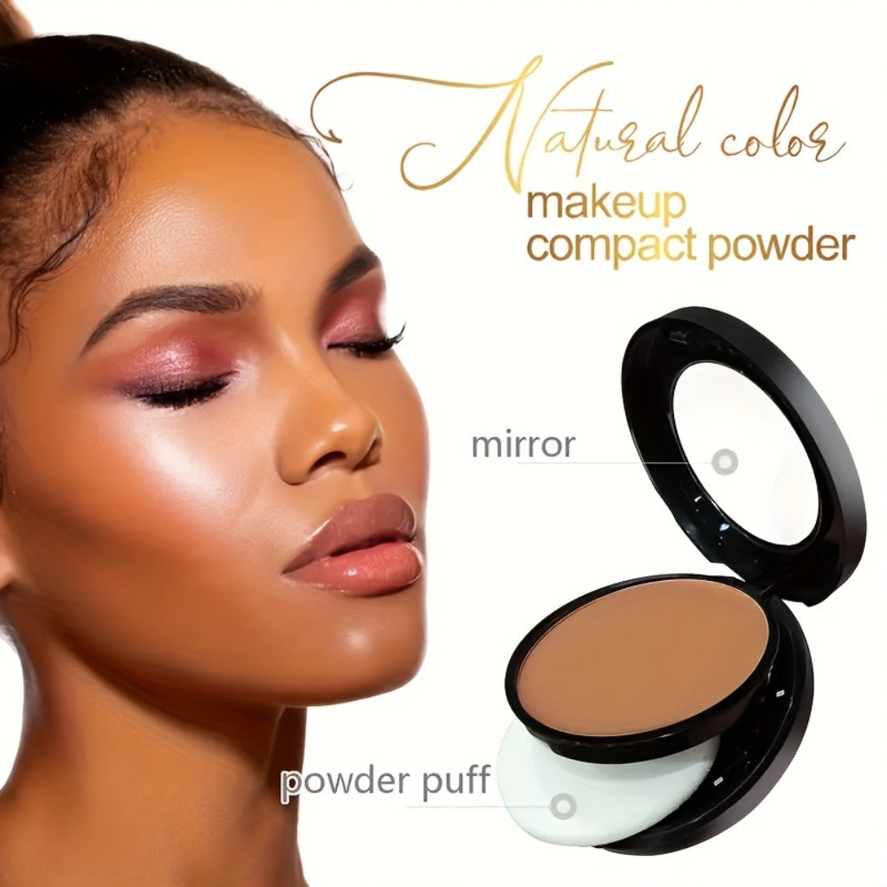 Matte Setting Powder Palette Waterproof Sweat-Proof Buildable Coverage with Squalane Formula