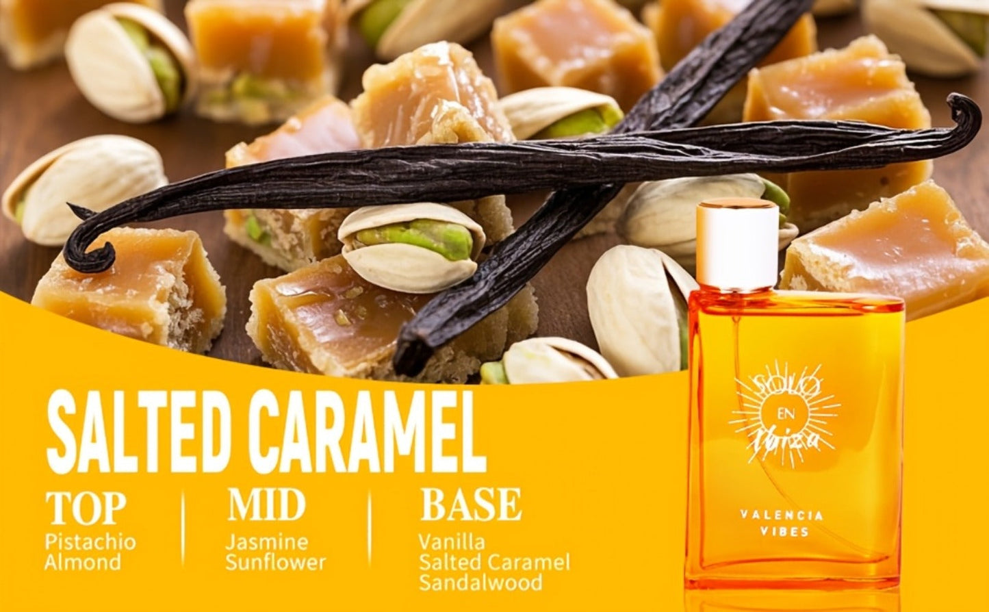 Perfume for Women in 4 Spanish-Inspired Vanilla Gourmand Styles with 1.02 or 3.4 oz Size Choices