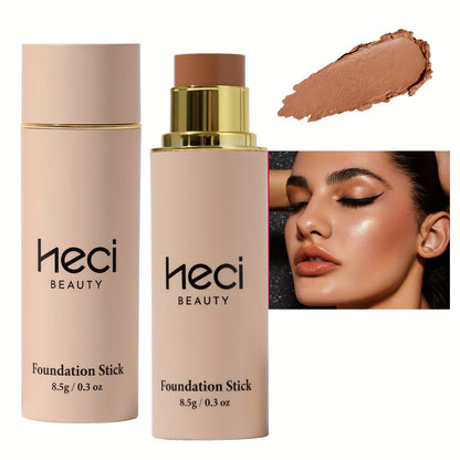 CC Cream Foundation Stick 2-Pack – Full Coverage Concealer, Waterproof Long-Lasting Natural Matte Finish, Lightweight Moisturizing Formula
