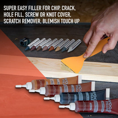 Wood Scratch Kit Furniture Touch Up Markers Scratch Stain Pens for Wood Furniture Tables for Entryways, Bedrooms and Living Spaces
