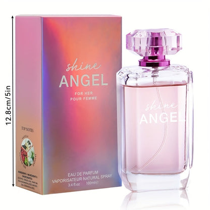Floral Gourmand Perfume for Women Eau de Parfum 3.4oz Vanilla Jasmine Red Berries EDP Spray for Bath Time, Home Spa and Personal Care