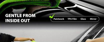 Car Drying Towel in 1400 GSM Microfiber with Two Size Options or Nine-Piece Wash Tool Bundle