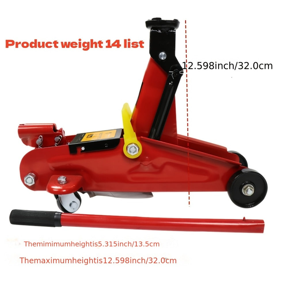Jack Stands & Hydraulic Floor Jack – 3 Ton Jack Stands 2-Pack or 2 Ton Horizontal Hydraulic Jack for Vehicle Lifting & Auto Repair
