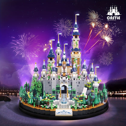 3600PCS Princess Castle Building Blocks Fairytale Palace STEM Micro Brick Architecture Kit for Girls Ages 8+
