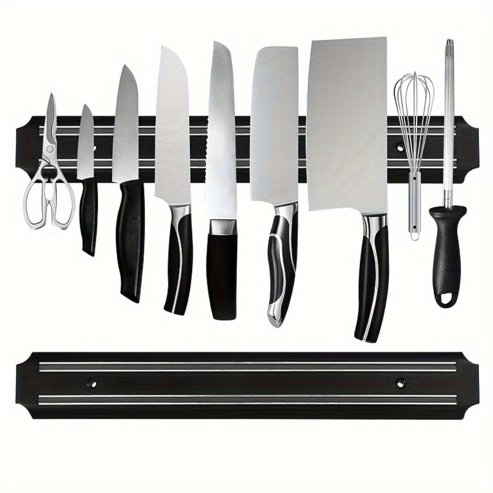 Magnetic Knife Holder Wall Mount 20 Inch – Strong Magnetic Knife Bar Strip for Kitchen, Space-Saving Knife Rack for Knives