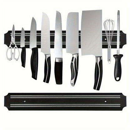 Magnetic Knife Holder Wall Mount 20 Inch – Strong Magnetic Knife Bar Strip for Kitchen, Space-Saving Knife Rack for Knives