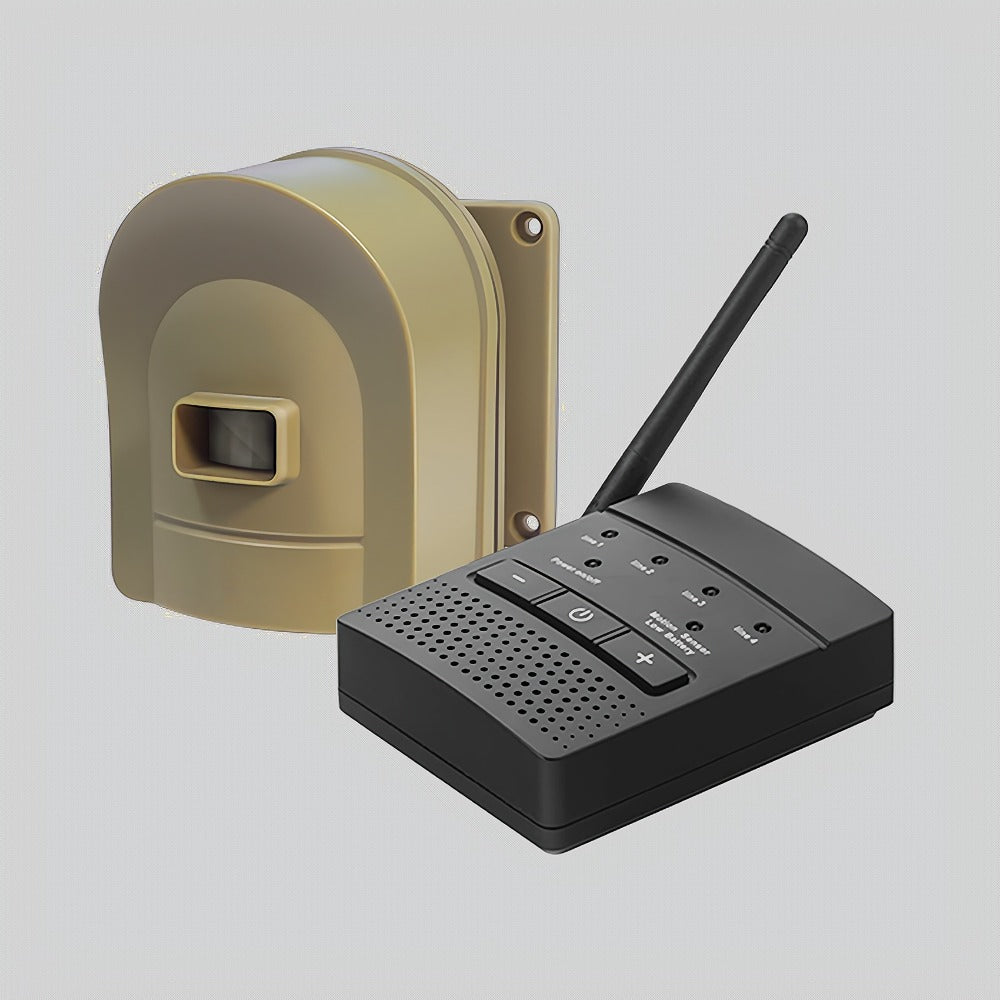 Driveway Alarm Wireless Sensor System 1/2 Mile Range, Motion Sensor Detector for Home, Mailbox & Perimeter Security