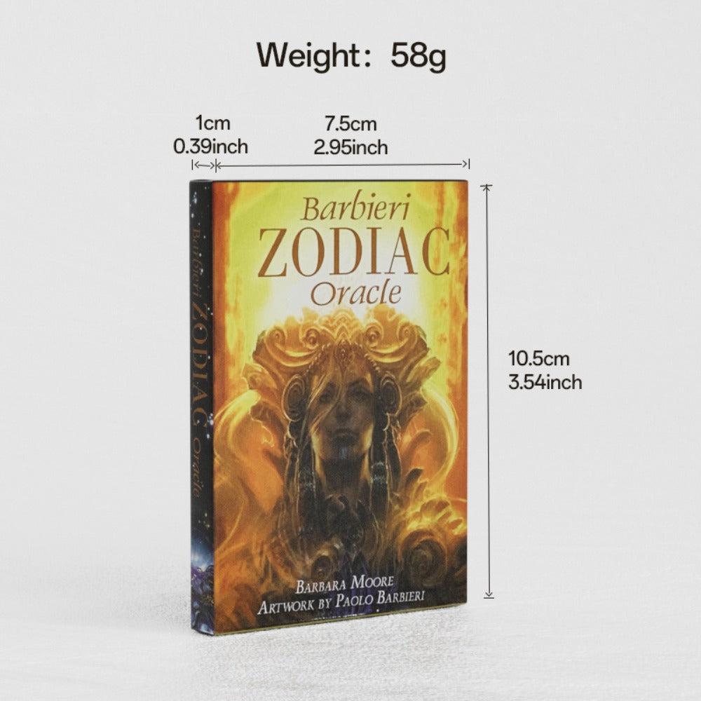 Tarot Card Deck Set 4pcs, Starseed Oracle, Paolo Barbieri Zodiac Oracle, Harmony Tarot & Wandering Spirit Tarot Cards