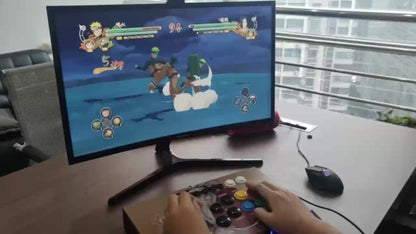 Arcade Stick DOYO KT511 for Nintendo Switch, PS3, PC & Android, 8-Way Square Gate Joystick, Turbo Function