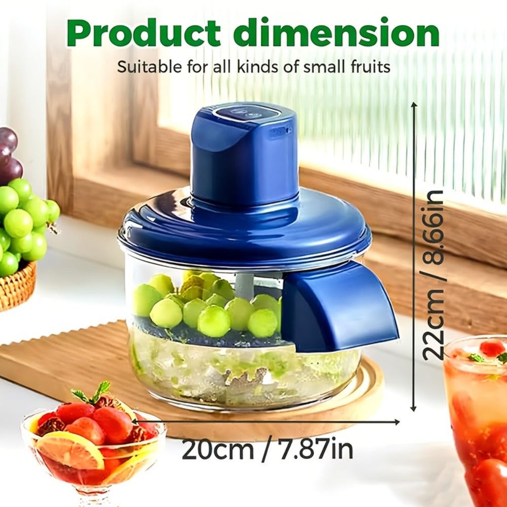 Electric Fruit Peeler Multifunctional Peeling Machine for Grapes Garlic Cherry Tomatoes for Home Cooking, Dining and Outdoor Meals