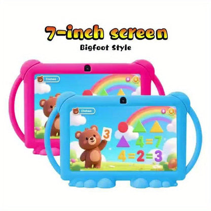 Android Tablet 7-Inch Kids Model with Android 14, WiFi 6, Parental Controls and Protective Case