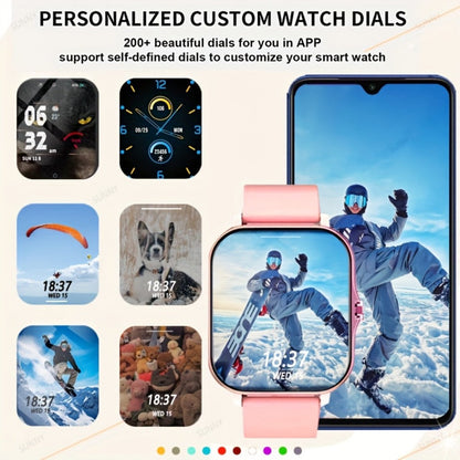 Smartwatch 1.83 Inch Full Touch with Bonus Strap, Calling, Pedometer and Exercise Modes in Two Colors