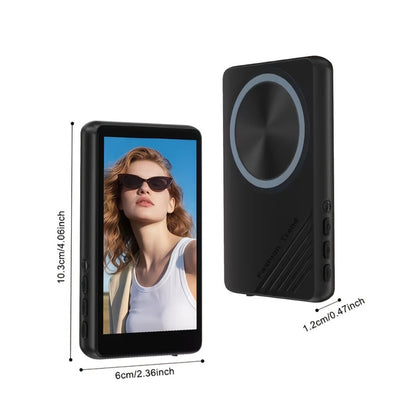 Magnetic Selfie Monitor Screen for Vlogging & Live Streaming, Rear-Facing Main Camera Display for iPhone & Android