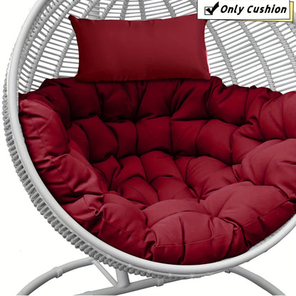 Chair Cushion shown in the Burgundy option