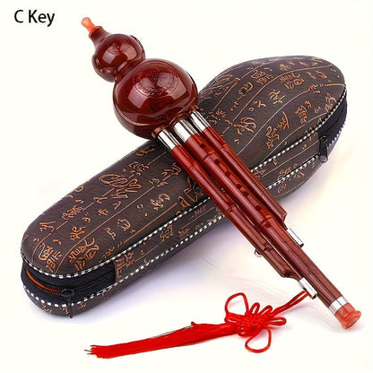 Chinese Hulusi Gourd Flute shown in the C Key option