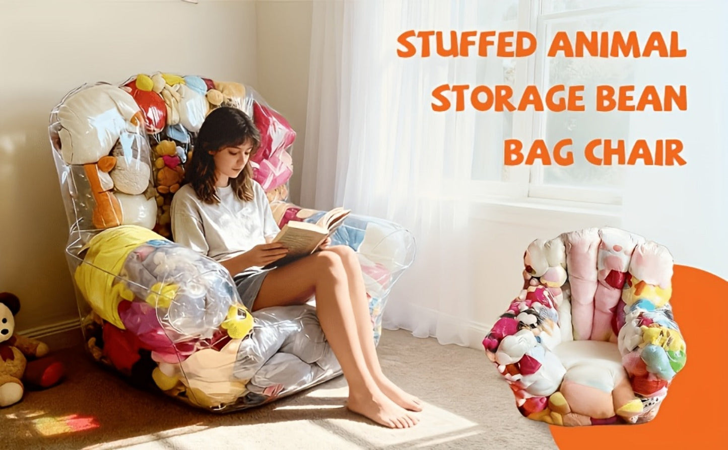 Clear Kids Storage Sofa with Large-Capacity Storage for Organized Everyday Storage detail image - detail view 10