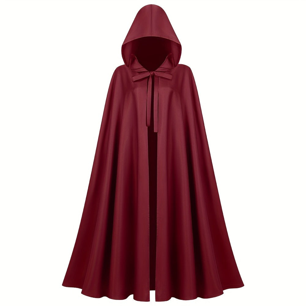 Cloaks & Capes - Hooded Cloak for Women Medieval Renaissance Witch Cape Full Length Gothic - product detail view 5