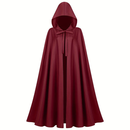 Cloaks & Capes - Hooded Cloak for Women Medieval Renaissance Witch Cape Full Length Gothic - product detail view 12