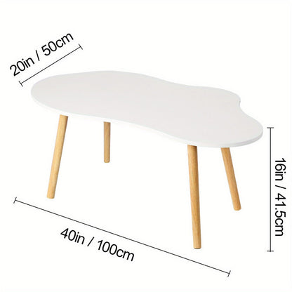 Coffee Table, Modern Accent Table for Work, Display, and Everyday Use detail image - detail view 7