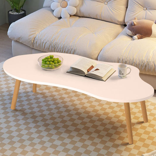 Coffee Table, Cloud Mid Century Modern Minimalist Small Center Table for Living Room shown in the main product view