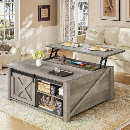 Coffee Table shown in the Grey option