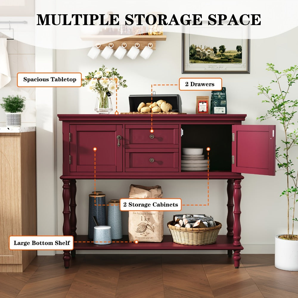 Console Table with Multiple Color Options for Work, Display, and Everyday Use in Entryway detail image - detail view 8