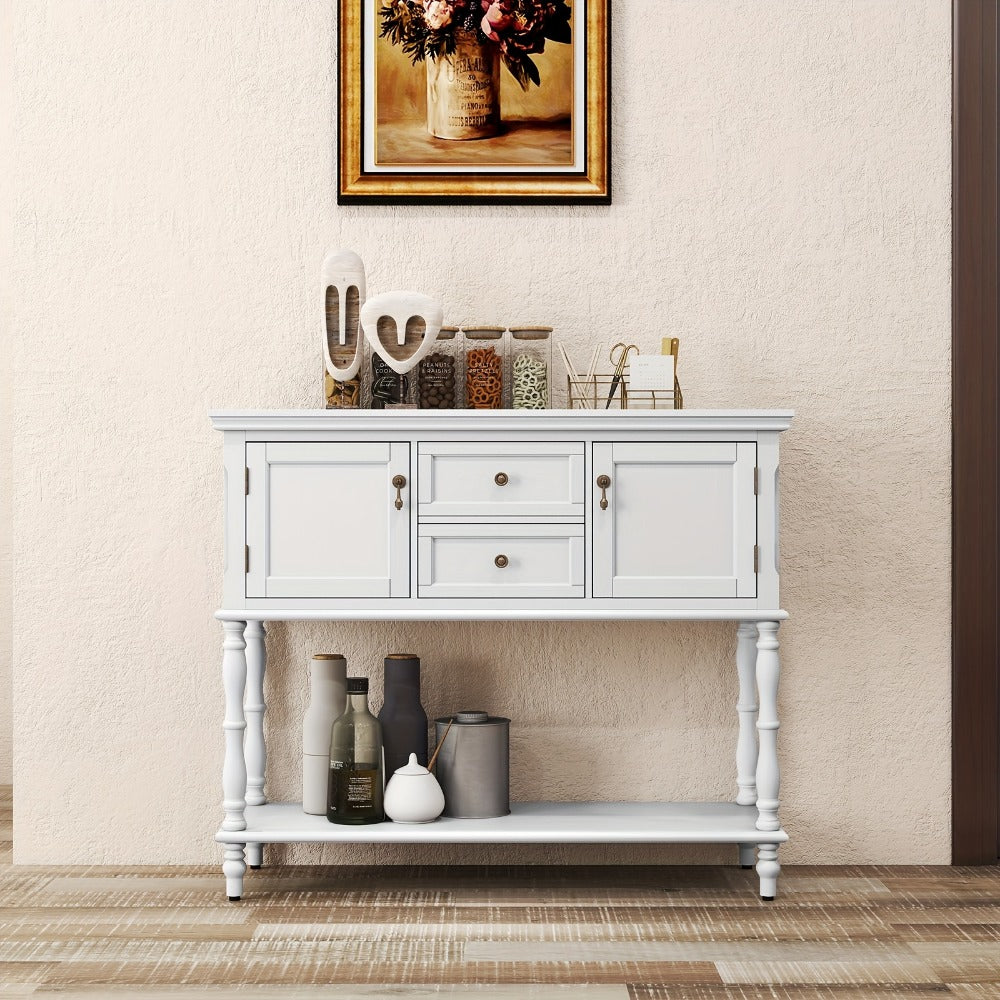 Console Table with Multiple Color Options for Work, Display, and Everyday Use in Entryway detail image - detail view 9