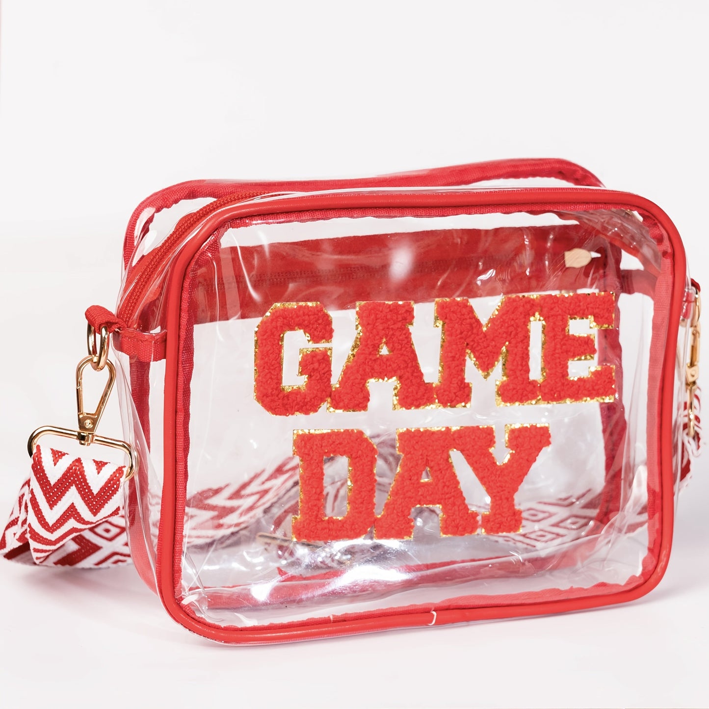 Crossbody Bag for Women – PVC, Clear, Transparent – alternate view
