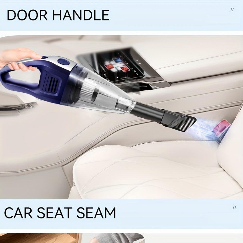 Model 901 Cordless Car Vacuum Cleaner with 5000Pa Source Rating, USB Charging, One-Button Bin and Six Finishes