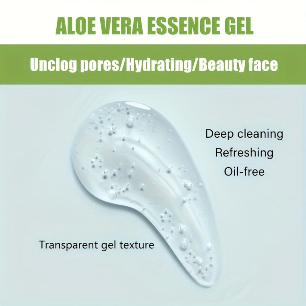 Mandelic Acid Exfoliating Gel 200ml with Aloe & Rose Extract, Deep Cleansing Pore Cleanser for Face & Body