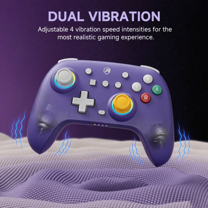 Hall Effect Wireless Controller for Nintendo Switch OLED Switch Lite - No Drift Joystick Turbo for an Everyday Personal Care Routine