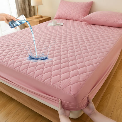 Mattress Protector Cover Soft Breathable Cooling Fitted Sheet Twin Full Queen King Deep Pocket Machine Washable Bed Cover for Home Hotel