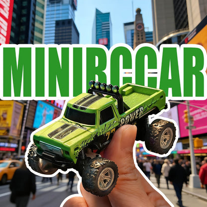 Mini Remote Control Pickup Truck with Detachable Trailer, Five Color Options and Spring Suspension
