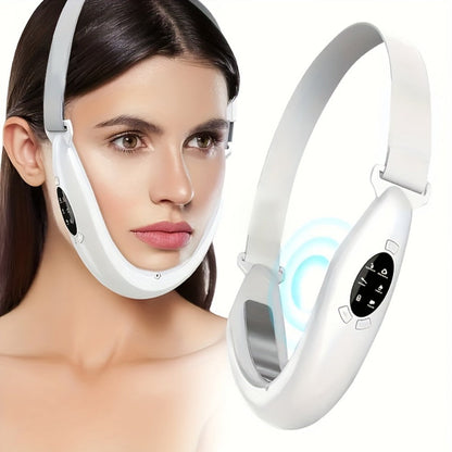 Face & Neck Massager Electric Vibration Lifting Tool - USB Rechargeable 400mAh Intelligent Beauty Device for Home or Salon Spa Use